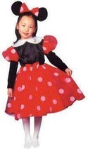 Minnie Mouse - Kostuum - Maat 128