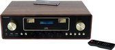 Thomson Stereo DAB+ Radio Microset - CD-Speler / Bluetooth / MP3 / USB & Inductielader - Hout met grote korting