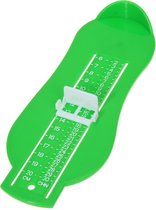 Schoenmaat meter voor kinderen Schoen liniaal maat verstelbaar meting Groen