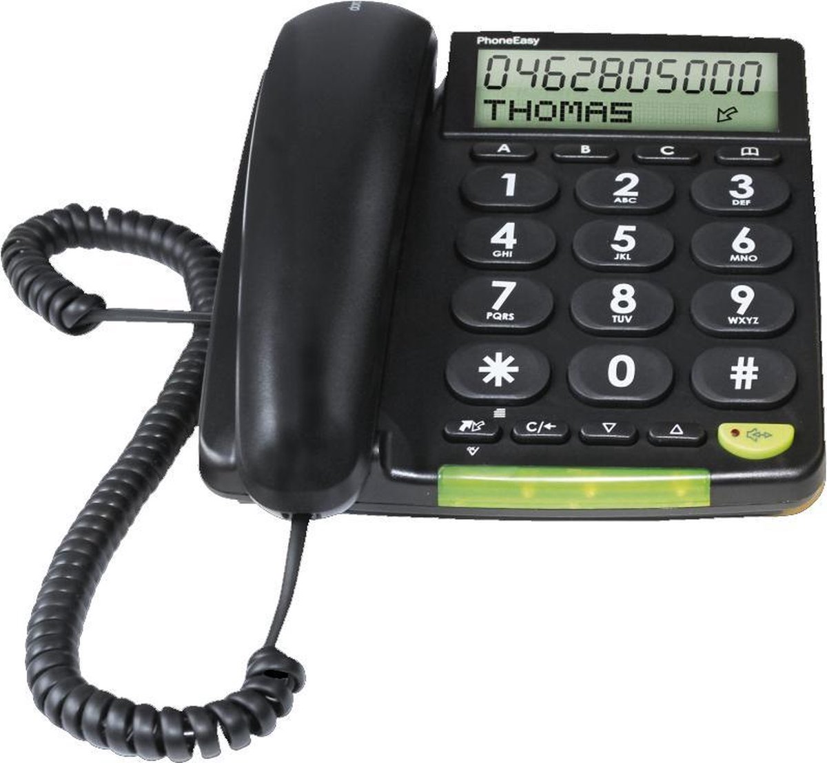 Doro PhoneEasy 312CS - Vaste telefoon - Zwart