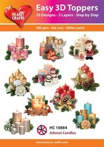 Easy 3D Topper Advent Kaarsen - HC10884