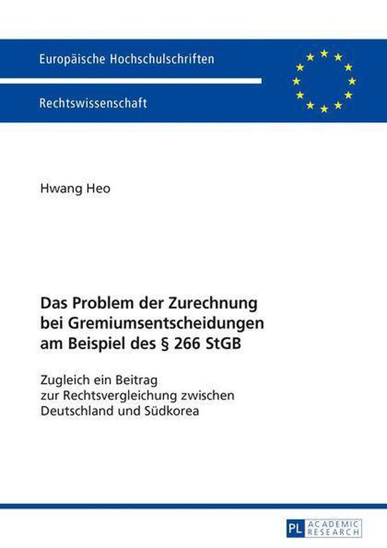 Europaeische Hochschulschriften Recht 5960 - Das Problem der ... - cover