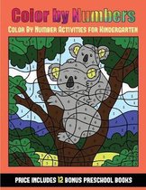 Color By Number Activities for Kindergarten (Color By Number - Animals)