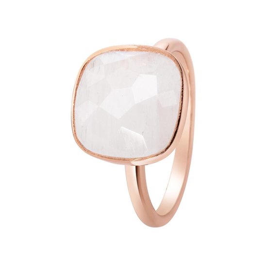 Di Giorgio Paris Ring Manhattan Collection 18 karaat rosegoudverguld Maansteen bol