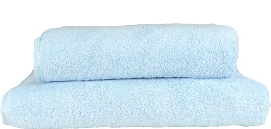 ARTG Towelzz® -  Strandhanddoek - Lichtblauw - 100 x 180 cm