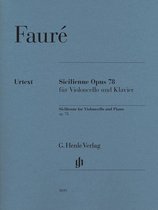 Sicilienne Opus 78 für Violoncello und Klavier