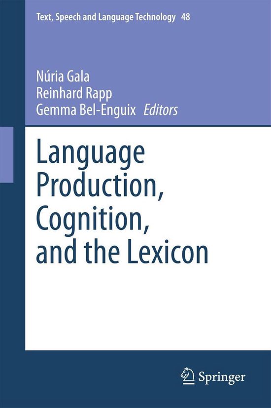 Computer Science (R0) - Language Production, Cognition, and  ... - cover