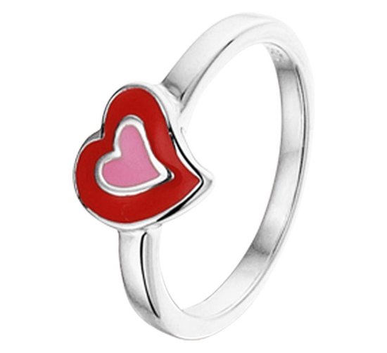 The Kids Jewelry Collection Bague Coeur - Argent