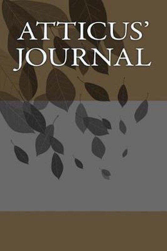 Atticus' Journal, Marshall 9781983575945 Boeken