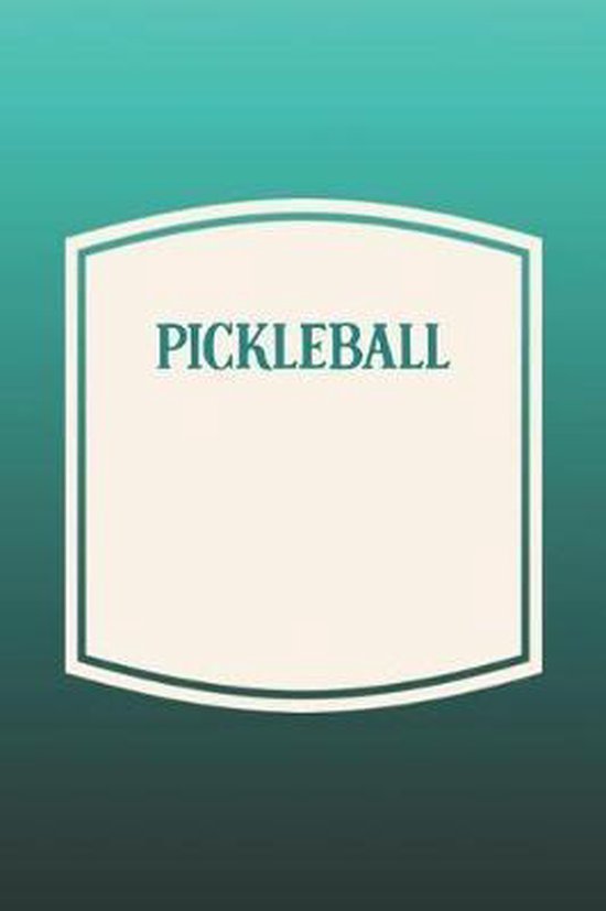 Pickleball, Day Writing Journals 9781075199851 Boeken