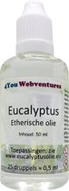 Pure etherische eucalyptusolie - 50 ml - etherische olie - essentiële eucalyptus olie