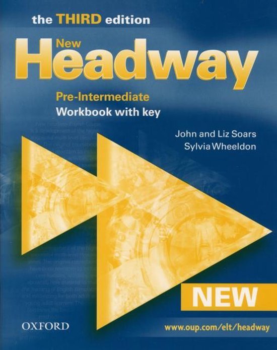 New Headway Pre-Interm 3rd Wkbk Key - cover