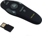 Ninzer Draadloze USB Presenter Met Pointer - Zwart