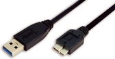 LogiLink Kabel USB 3.0 Anschluss A-B Micro 2x Stecker 1,00 Meter