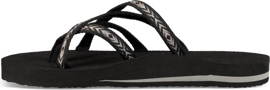 Teva Slippers - Maat 43 - Vrouwen - zwart/grijs | bol.com