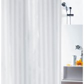 Rideau de douche Spirella Magi Textile - 180x200 cm - Blanc