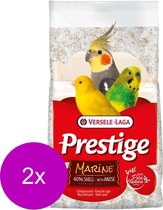 Versele-Laga Prestige Premium Shell Sand Marine - Housse de lit oiseau - 2 x 25 kg