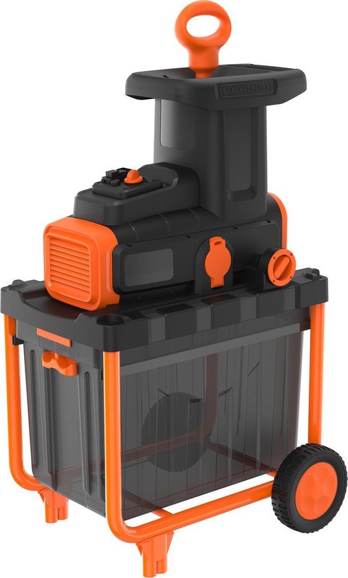 BLACK+DECKER BEGAS5800-QS Hakselaar - 2800W - incl. 45L geïntegreerde opvangbak van BLACK+DECKER — afbeelding 2