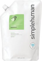Simplehuman Zeepdispenser Handzeep Navulling - Hersluitbare Verpakking - 1 l - Komkommer