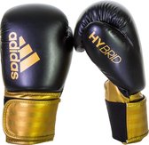 Adidas Hybrid 100 (Kick)Bokshandschoenen Zwart/Goud 12oz