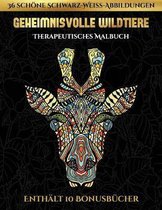 Therapeutisches Malbuch (Geheimnisvolle Wildtiere)