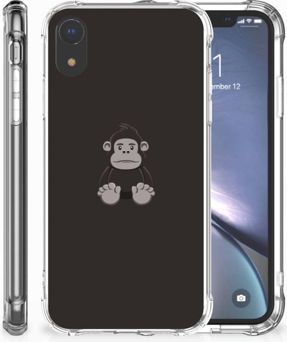Back Cover voor Apple iPhone Xr Stevig Bumper Hoesje Gorilla