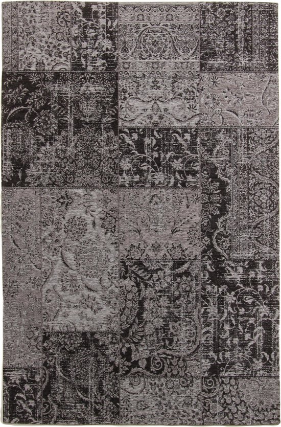 Vloerkleed Vintage vloerkleed met Retro Patchwork Patroon 160X230