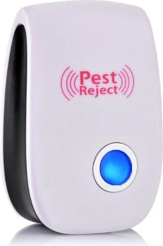 2 x Pest Reject - Ongediertebestrijder - Insectenverdrijver - Ongedierte - Ultrasoon -  Ultrasone Insectenbestrijding