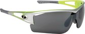 Sportbril / Zonnebril TIFOSI Logic XL Silver / Neon Green, Verwisselbare lenzen, Pasvorm M / L