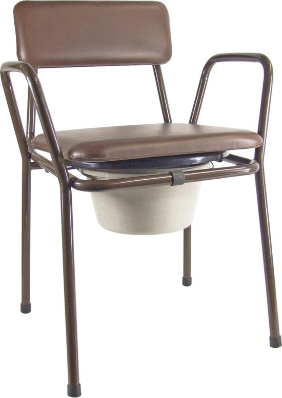 Chaise d'aisance / chaise po avec revêtement anti-rayures supplémentaire
