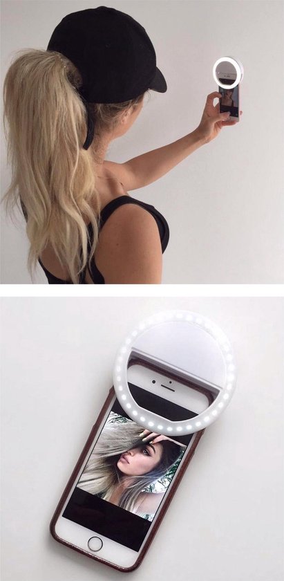 Selfie Ring Light Clip | Telefoon Ringlamp | Lumee Case LED | Crown Pieces  | bol
