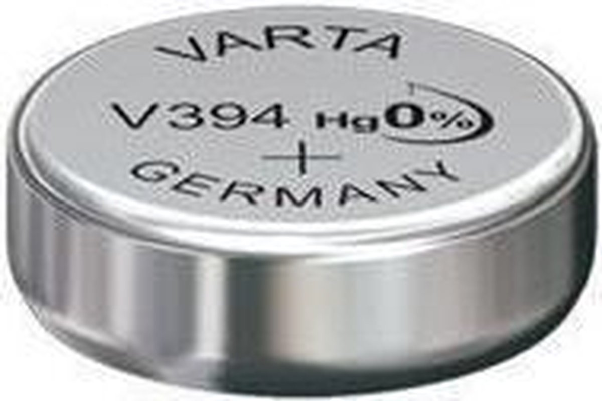 Varta horlogebatterij V394 zilveroxide