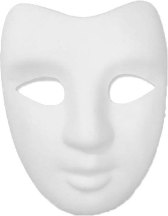 blad Chirurgie Auroch Papier mache half masker | bol.com