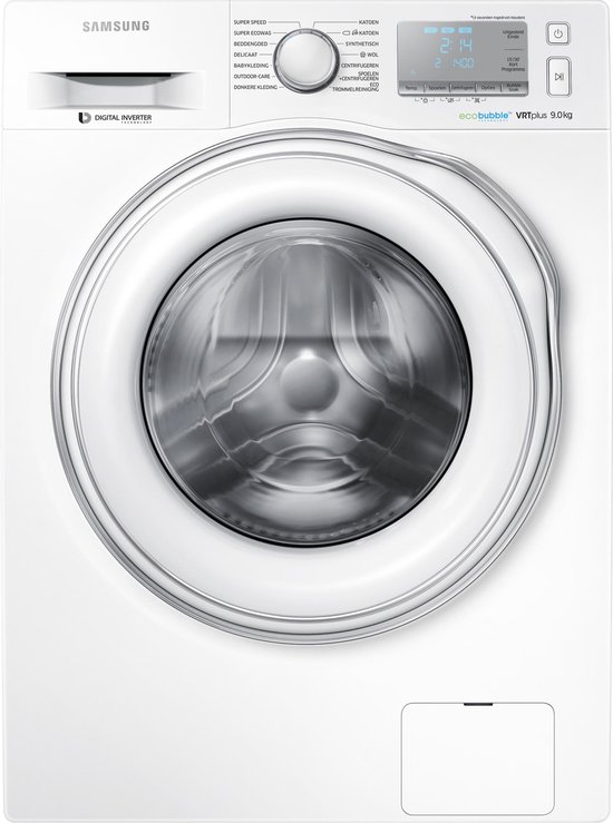 Misbruik fout Knipperen Samsung WW90J6603EW - Eco Bubble - Wasmachine | bol.com