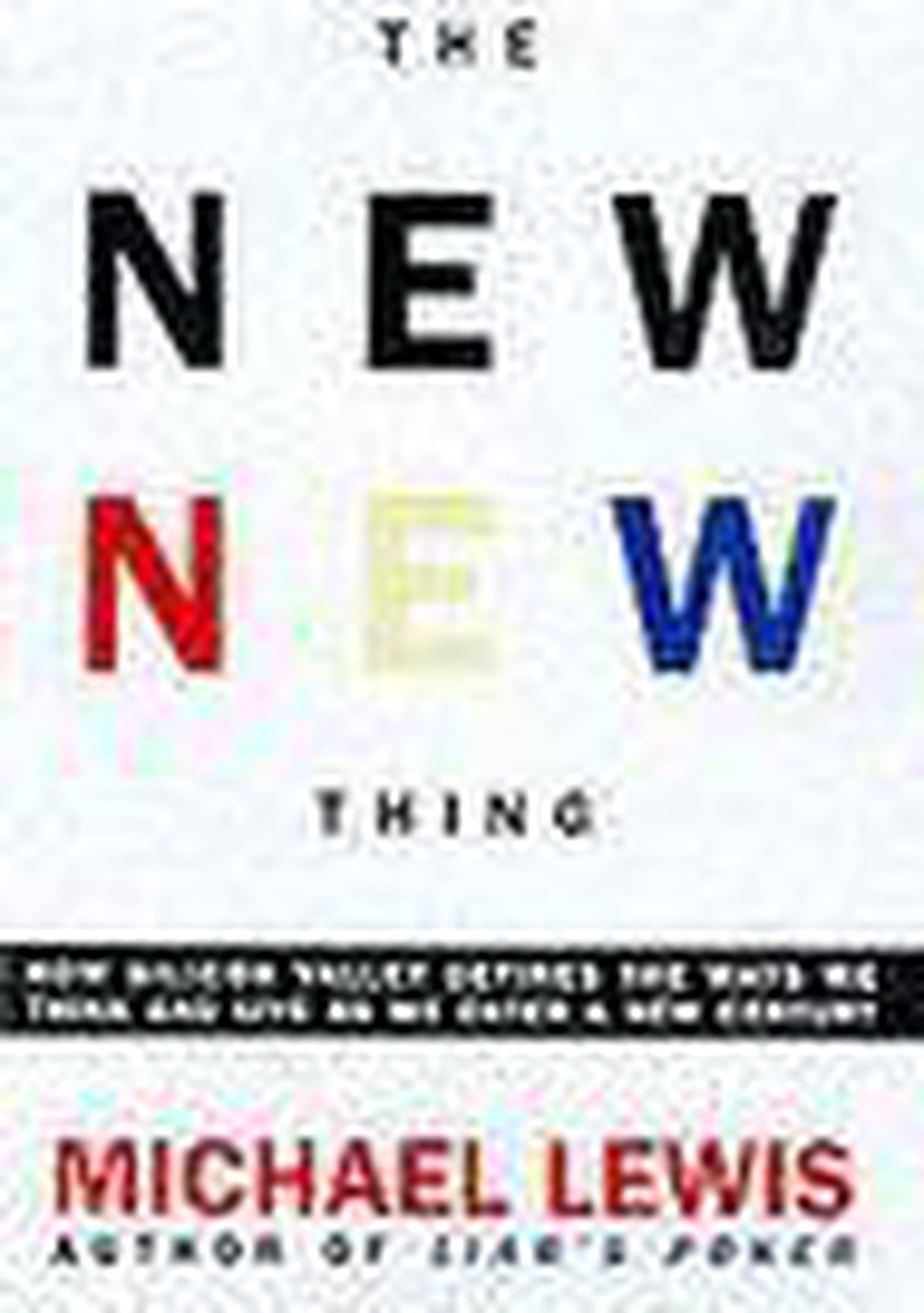 Omslag van New New Thing - Hardcover