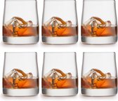 Libbey Whiskyglas - Gles - 28 cl / 280 ml - 6 stuks - hoge kwaliteit - luxe design - vaatwasserbestendig