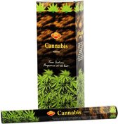 Wierookstokjes (6 pakjes) Cannabis