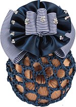 Horka Knotnet Papillon Luxe Textiel/polyester Blauw