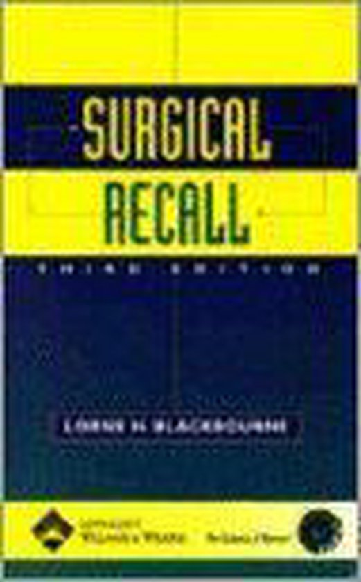 Surgical Recall - cover