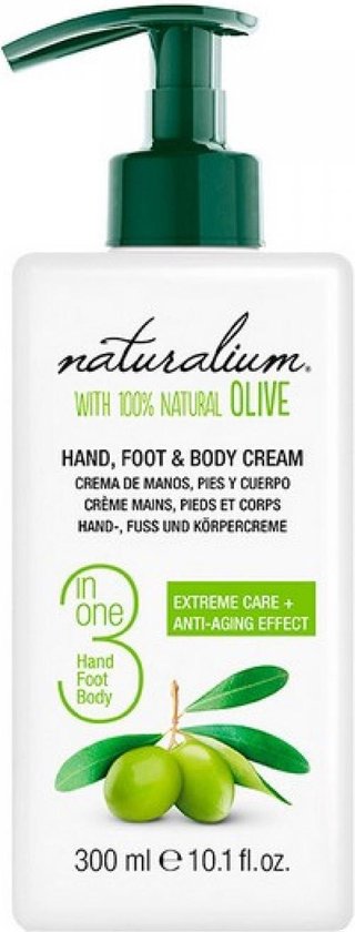 Naturalium - Hand, Foot & Body Cream with Olive Oil  (L)