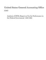 Analysis of OPM's Report on Pay for Performance in the Federal Government