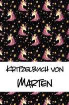 Kritzelbuch von Marten