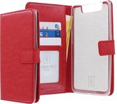 Samsung Galaxy A80 Bookcase hoesje - CaseBoutique - Effen Rood - Kunstleer