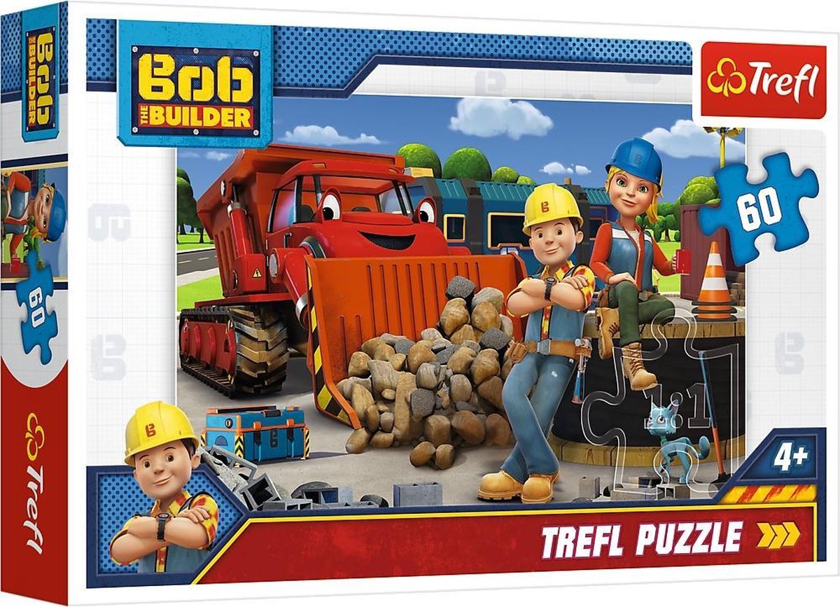 Trefl Bob de Bouwer puzzel - 60 stukjes | bol.com