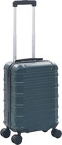 Reiskoffer hardcase met 360 graden wielen Groen (INCL Reisetui) - Rolkoffer harde koffer - Hardcase trolley - Lichtgewicht reiskoffer
