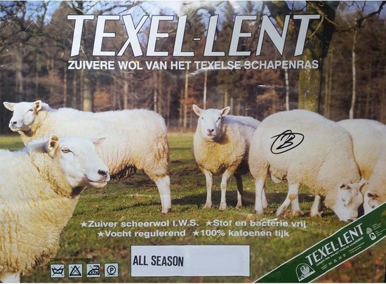 Texellent Dekbed Wol 4-Seizoenen (B-keuze) - Litsjumeaux - 240x220 - Texellent