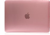 Shop4 - MacBook Air 13-inch (2018-2019) Hoes - Hardshell Cover Roze