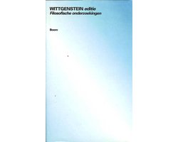 Omslag van Filosofische onderzoekingen