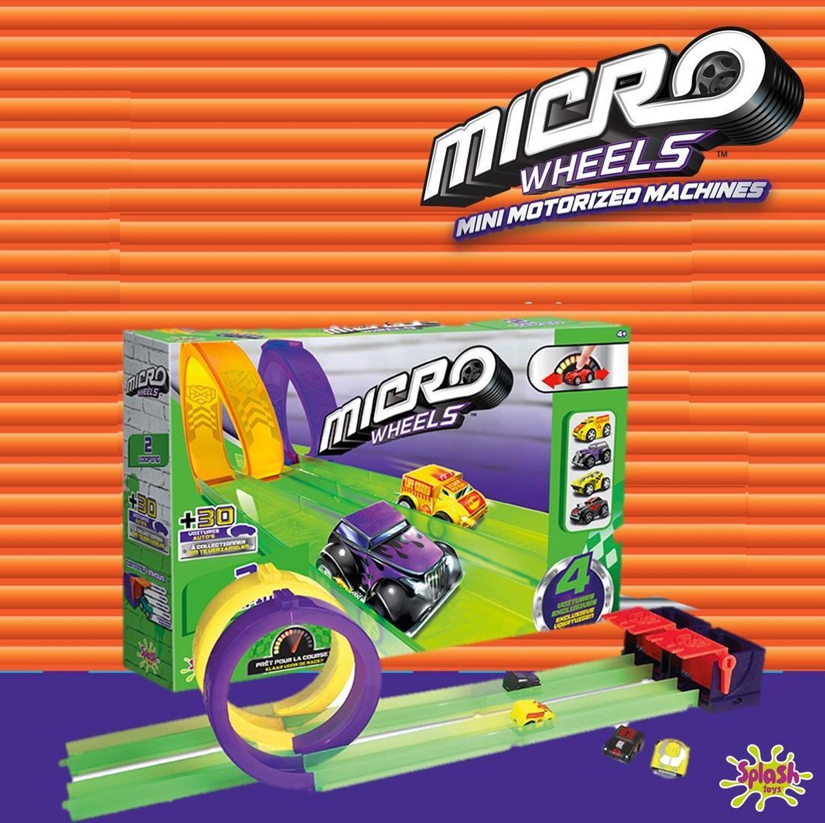 Splash Toys Micro Wheels racebaanset | bol.com