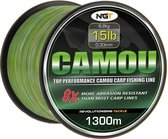 NGT Spool of Camo Line 0,30mm 15lb (1300m) | Nylon vislijn